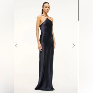 Staud Cadence Dress in Navy